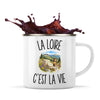 Mug Métal Émaillé La Loire c’est la vie