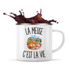 Mug Métal Émaillé La Meuse c’est la vie