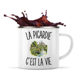 Mug Métal Émaillé La Picardie c’est la vie