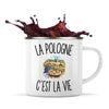 Mug Métal Émaillé La Pologne c’est la vie