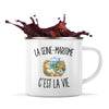 Mug Métal Émaillé La Seine-Maritime c’est la vie