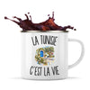 Mug Métal Émaillé La Tunisie c’est la vie