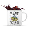 Mug Métal Émaillé Le Béarn c’est la vie