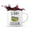 Mug Métal Émaillé Le Berry c’est la vie
