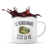Mug Métal Émaillé Le Bourbonnais c’est la vie