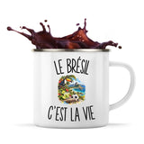 Mug Métal Émaillé Le Brésil c’est la vie