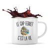 Mug Métal Émaillé Le Cap Ferret c’est la vie