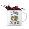 Mug Métal Émaillé Le Doubs c’est la vie