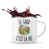 Mug Métal Émaillé Le Gard c’est la vie