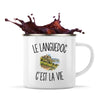 Mug Métal Émaillé Le Languedoc c’est la vie
