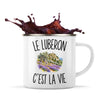 Mug Métal Émaillé Le Luberon c’est la vie