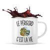 Mug Métal Émaillé Le Périgord c’est la vie