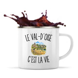 Mug Métal Émaillé Le Val-d’Oise c’est la vie