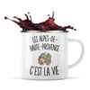 Mug Métal Émaillé Les Alpes-de-Haute-Provence c’est la vie