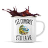 Mug Métal Émaillé Les Comores c’est la vie