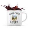 Mug Métal Émaillé Les Hautes-Pyrénées c’est la vie