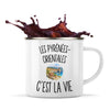 Mug Métal Émaillé Les Pyrénées-Orientales c’est la vie