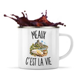 Mug Métal Émaillé Meaux c’est la vie