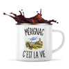 Mug Métal Émaillé Mérignac c’est la vie