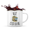 Mug Métal Émaillé Rezé c’est la vie