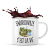 Mug Métal Émaillé Sartrouville c’est la vie