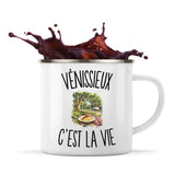 Mug Métal Émaillé Vénissieux c’est la vie