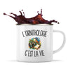 Mug Métal Émaillé L’Ornithologie c’est la vie