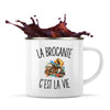 Mug Métal Émaillé La Brocante c’est la vie