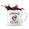 Mug Métal Émaillé La Montgolfière c’est la vie