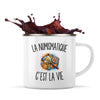 Mug Métal Émaillé La Numismatique c’est la vie