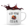 Mug Métal Émaillé La Self-Défense c’est la vie