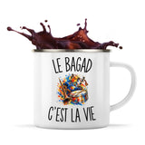 Mug Métal Émaillé Le Bagad c’est la vie