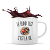 Mug Métal Émaillé Le Blind Test c’est la vie