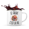 Mug Métal Émaillé Le Cirque c’est la vie