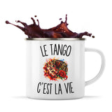Mug Métal Émaillé Le Tango c’est la vie
