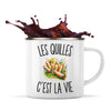 Mug Métal Émaillé Les Quilles c’est la vie
