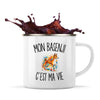 Mug Métal Émaillé Mon Basenji c’est ma vie