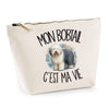 Trousse Beige Mon Bobtail c'est ma vie