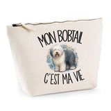 Trousse Beige Mon Bobtail c'est ma vie