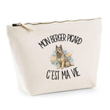 Trousse Beige Mon Berger Picard c'est ma vie