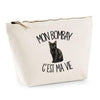 Trousse Beige Mon Bombay c'est ma vie