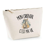 Trousse Beige Mon Oriental c'est ma vie