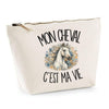 Trousse Beige Mon cheval c'est ma vie