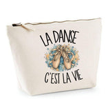 Trousse Beige La danse c'est la vie