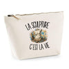 Trousse Beige La sculpture c'est la vie