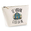 Trousse Beige Le vitrail c'est la vie