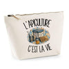 Trousse Beige L'apiculture c'est la vie