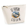 Trousse Beige Le futsal c'est la vie