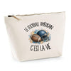 Trousse Beige Le football américain c'est la vie