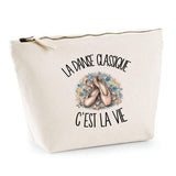 Trousse Beige La danse classique c'est la vie